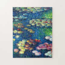 Claude Monet: Water Lilies 3 Puzzles
