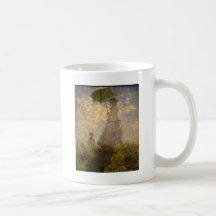 Claude Monet: Woman with a Parasol, 1875 Coffee Mug