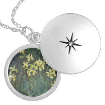 Claude Monet - Yellow Irises Necklace