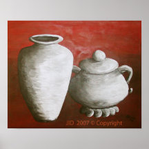 Clay Pots Poster