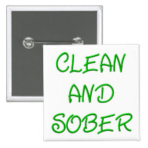CLEAN AND SOBER PIN
