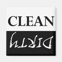 Clean/Dirty Dishwasher Magnet