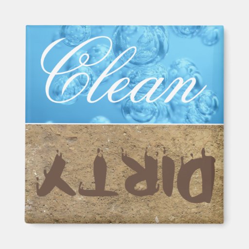 Clean/Dirty Dishwasher Magnet