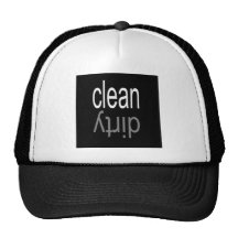 Clean/Dirty Dishwasher Magnet Mesh Hats