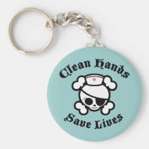 Clean Hands Keychains