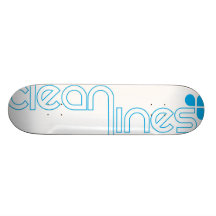 Clean Lines Team Deck Skateboard Deck