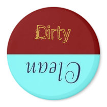 Clean or Dirty Dishwasher Magnet