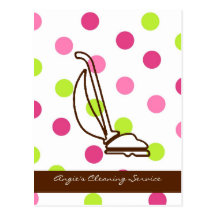 Cleaning post card