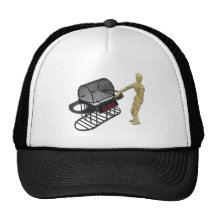 CleaningNewBarbeque110511 Mesh Hats