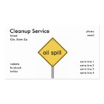 Cleanup Service Business Card Templates
