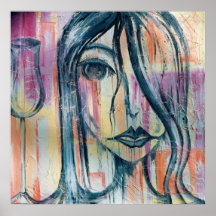 Clear Glass Stare Posters