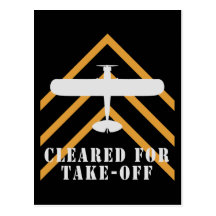 Cleared For Take Off Postcards