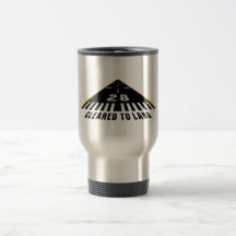 Cleared To Land Runway Coffee Mug