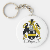 Cleaver Family Crest Keychains