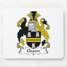 Cleaver Family Crest Mouse Mat