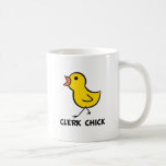 Clerk Chick Coffee Mugs