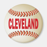 CLEVELAND BASEBALL REFRIGERATOR MAGNET