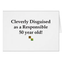 Cleverly Disguised 50! Cards