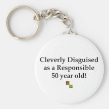 Cleverly Disguised 50! Key Chains