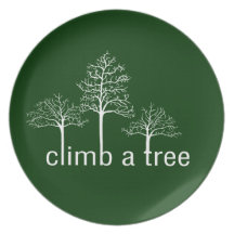 Climb a tree design plates