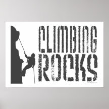 Climbing Rocks Posters