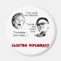 clintondiplomacy3 fridge magnets