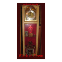 Clock of Doom Photo Greeting Card