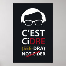 Clockwork&Dragon enjoy's CIDRE (See-Dra) Print