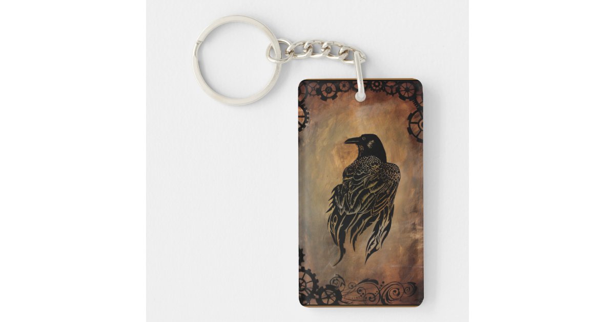Acrylic Ring Raven Acrylic Ring Raven