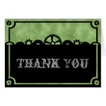 Clockwork Silhouette, thank you card.
