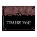 Clockwork Silhouette, thank you postcard