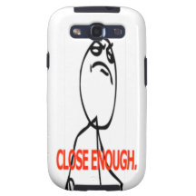 Close enough comic face galaxy s3 covers