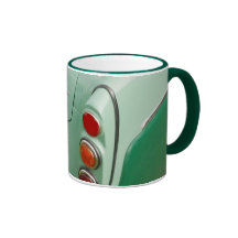 close up-classic car coffee mugs