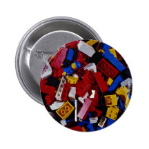 Close-up of children's building blocks buttons