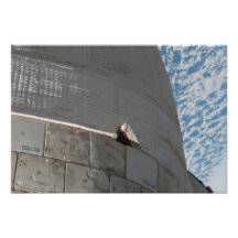 Close-up of Space Shuttle Atlantis Photograph