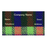 Closeup of  fabric in bright colours business card templates