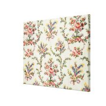 Cloth woven for Queen Marie Antoinette at the Pala Stretched Canvas Prints