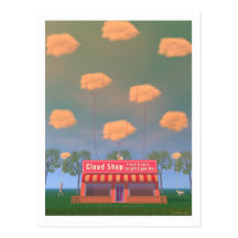 CLOUD SHOP postcard