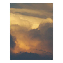 Clouds at Sunset Cloud Photography Gold Clouds Post Cards