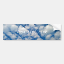 Clouds Bumper Sticker