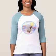 Clouds - Pug Angel (#2) Tshirt