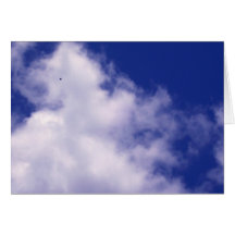 Clouds with Bird Card