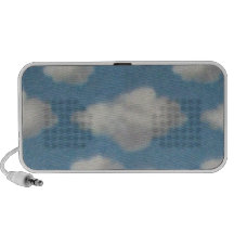 Cloudy Doodle iPod Speaker