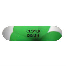 CLOVERDEATH SKATE BOARD DECK