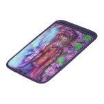 Clovers and Cherry Blossoms Geisha Macbook Sleeve