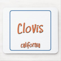Clovis California BlueBox Mouse Pad