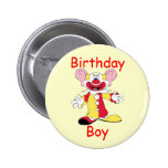 Clown Birthday Pin