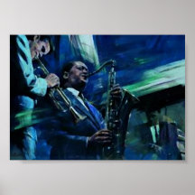Club Orchestra á l´huile Posters