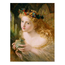Cludia by Sophie Anderson Postcard