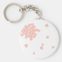 Cluster of Hearts Keychains